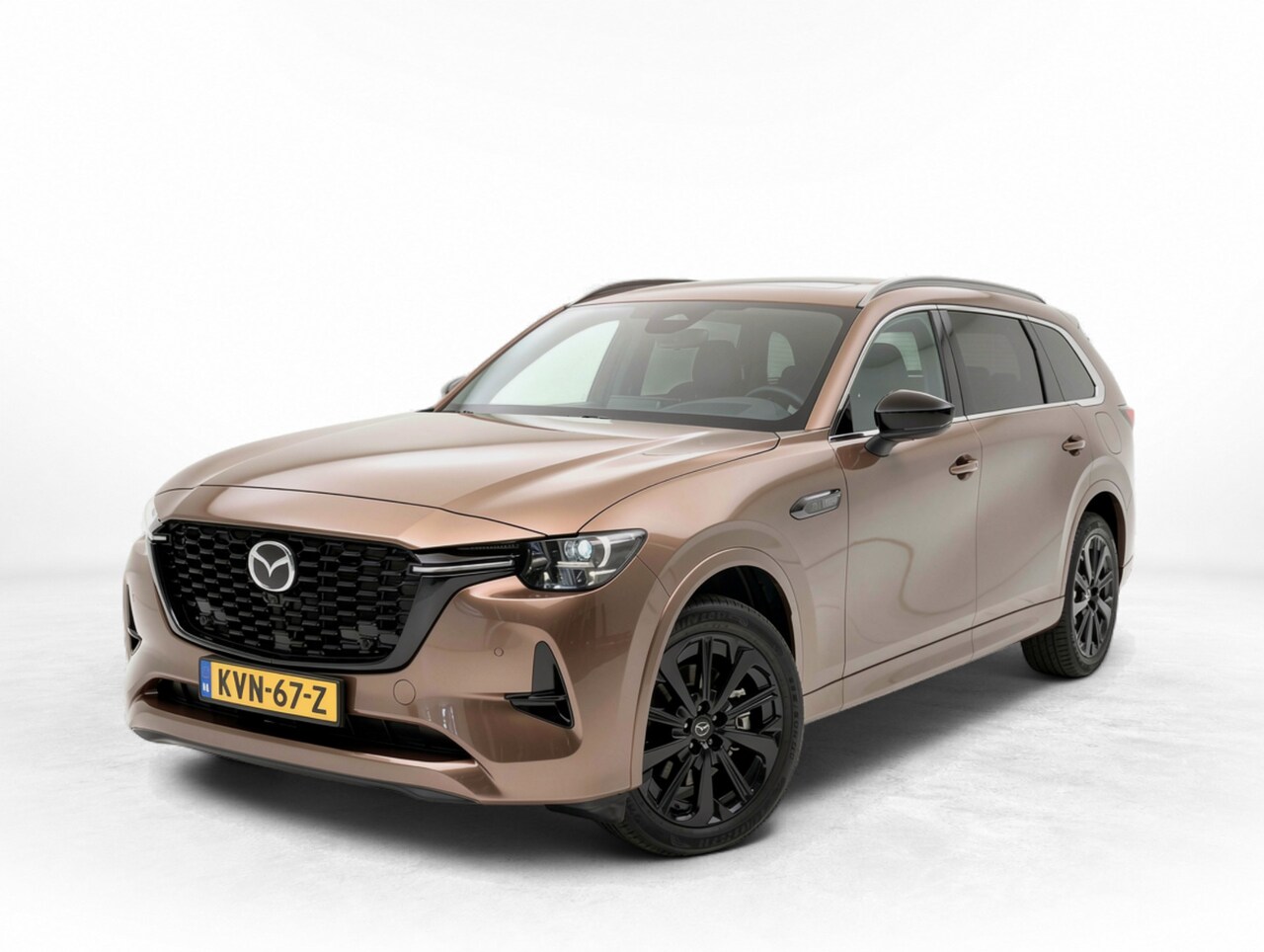 Mazda CX-80 - 2.5 e-SkyActiv PHEV Homura Plus Nieuw! | 7 persoons | Schuif-kanteldak | 2500kg trekgewich - AutoWereld.nl