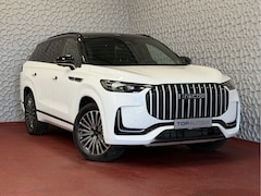 Jaecoo 8 - 8 EXCLUSIVE | AWD | BRUIN LEER | 428 PK | 7-PERSOONS | NIEUWE AUTO | KHAKI WHITE phev plug