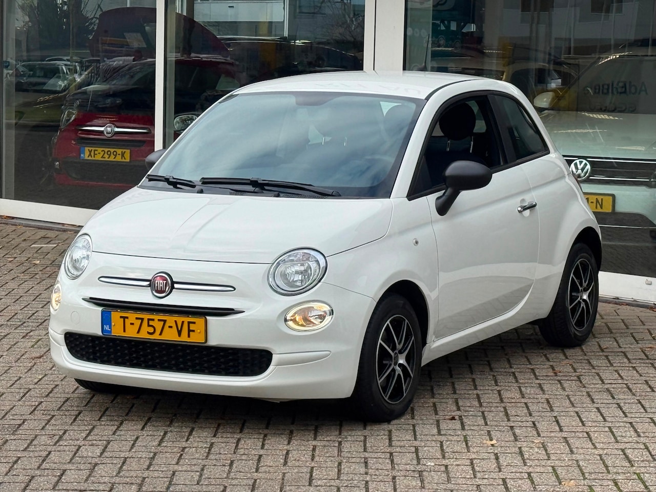 Fiat 500 - 1.0 Hybrid |Cult | 2021 | Wit | DAB | Multifunctioneel stuur | - AutoWereld.nl