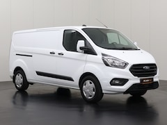 Ford Transit Custom - 2.0TDCi 130PK Lang (2023) | Achterdeuren | Multimedia | Airco | Cruise | 3-Zits | Betimmer