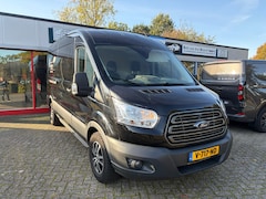 Ford Transit - 330 2.0 TDCI 130 PK L3H2 Trend ZWART EERSTE EIGENAAR