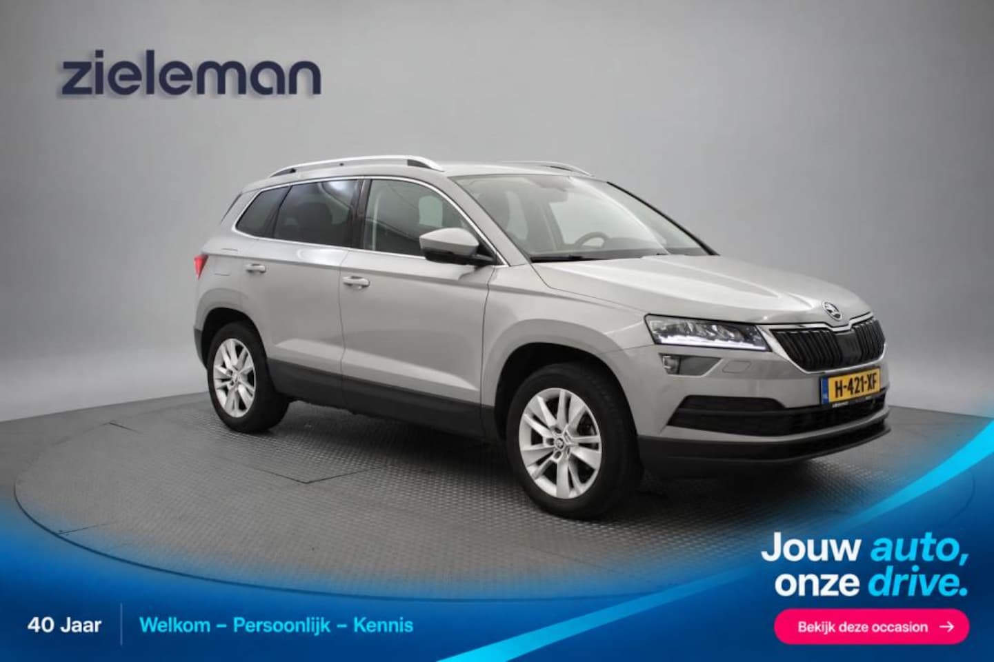Skoda Karoq - 1.5 TSI ACT Business Edition Automaat - Trekhaak, Carplay, Camera, Clima, Stoelverw. - AutoWereld.nl