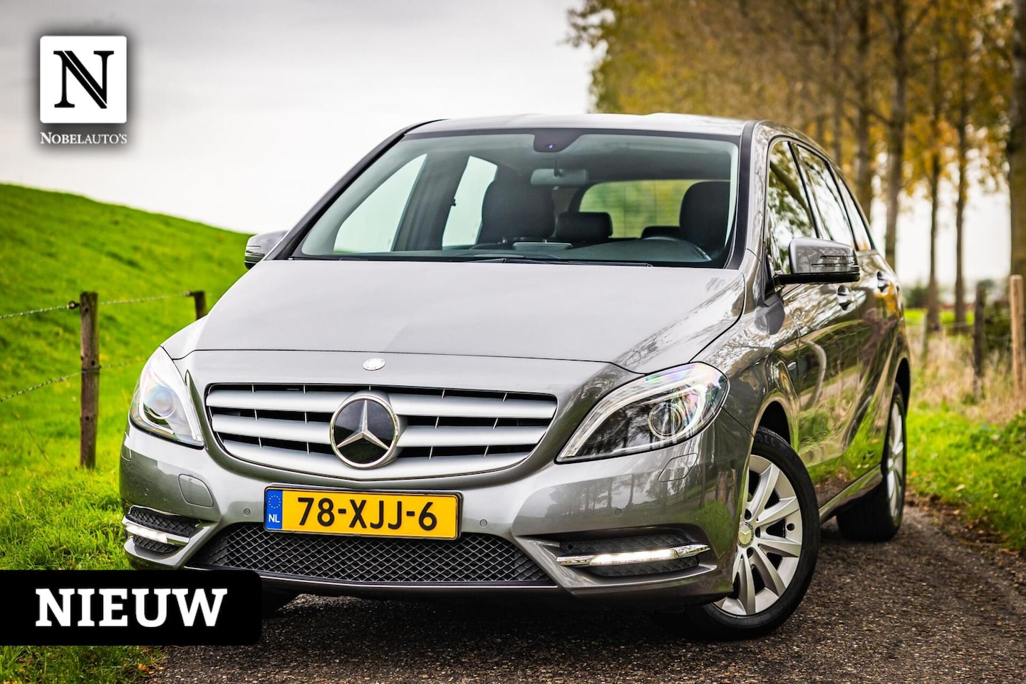 Mercedes-Benz B-klasse - 180 Ambition |Nap |Leder |Trekhaak |PDC - AutoWereld.nl