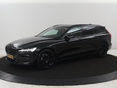Volvo V60 - 2.0 B4 R-Design | Black Pack | Leder | Trekhaak | Memory | Adaptive cruise | Stoelverwarmi