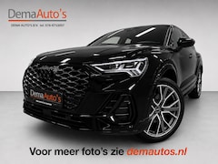 Audi Q3 Sportback - 45 TFSI e 3X S-LINE BLACKLINE 20'' PANO/LEDER/SFEERVERL/E-STOELEN/SONOS/CAM/ADAPT-CR///