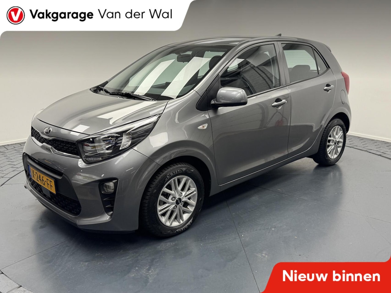 Kia Picanto - 1.0 DPi ComfortLine Airco-Cr.contr-Carplay-Camera-Lm14''velgen-Elek.ramen-Elek.spiegels - AutoWereld.nl