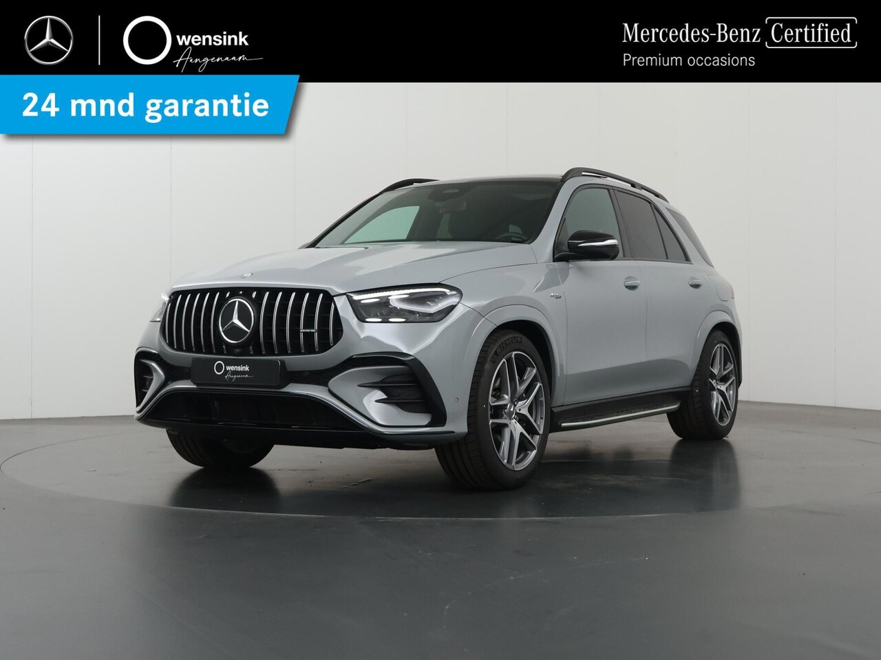 Mercedes-Benz AMG GLE - 53 Hybrid 4MATIC+ Night Edition Premium Plus | Burmester | Airmatic | Distronic | Trekhaak - AutoWereld.nl