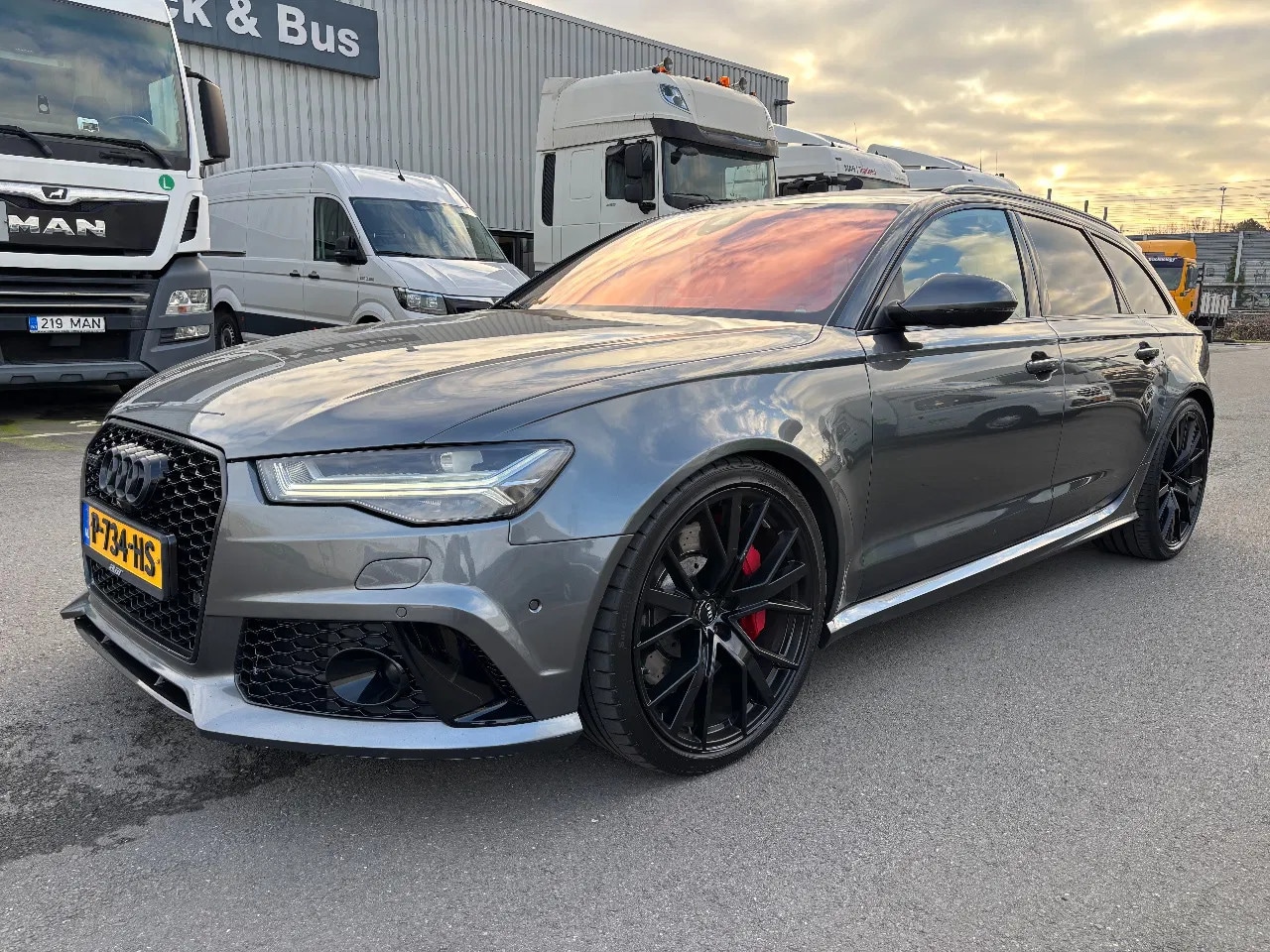 Audi RS6 - A6 | Avant 4.0 TFSI | Quattro Pro Line | B&O | Carbon | 2018 |Pano | - AutoWereld.nl