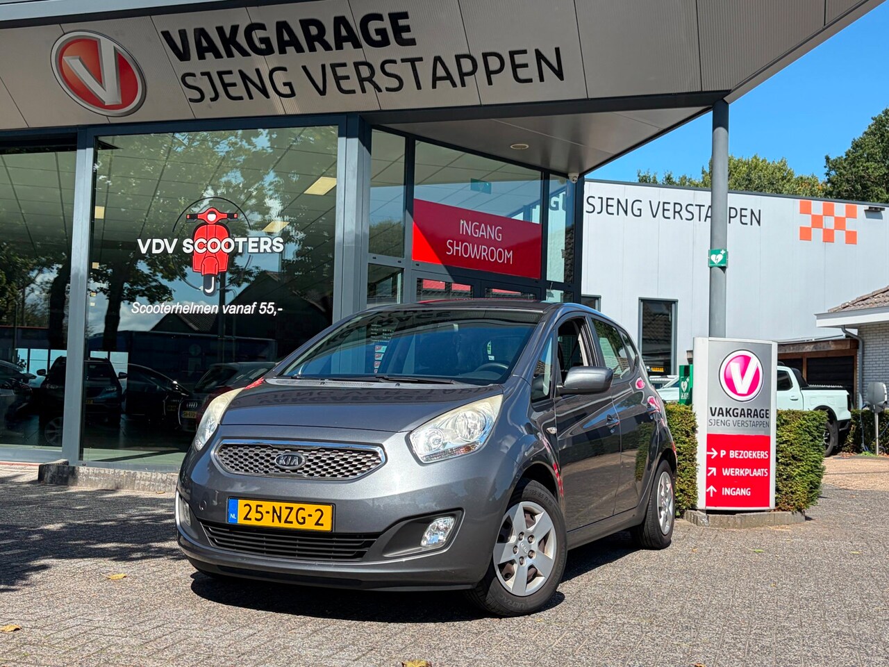 Kia Venga - 1.4 CVVT X-tra met airco ! Rijklaarprijs !! - AutoWereld.nl