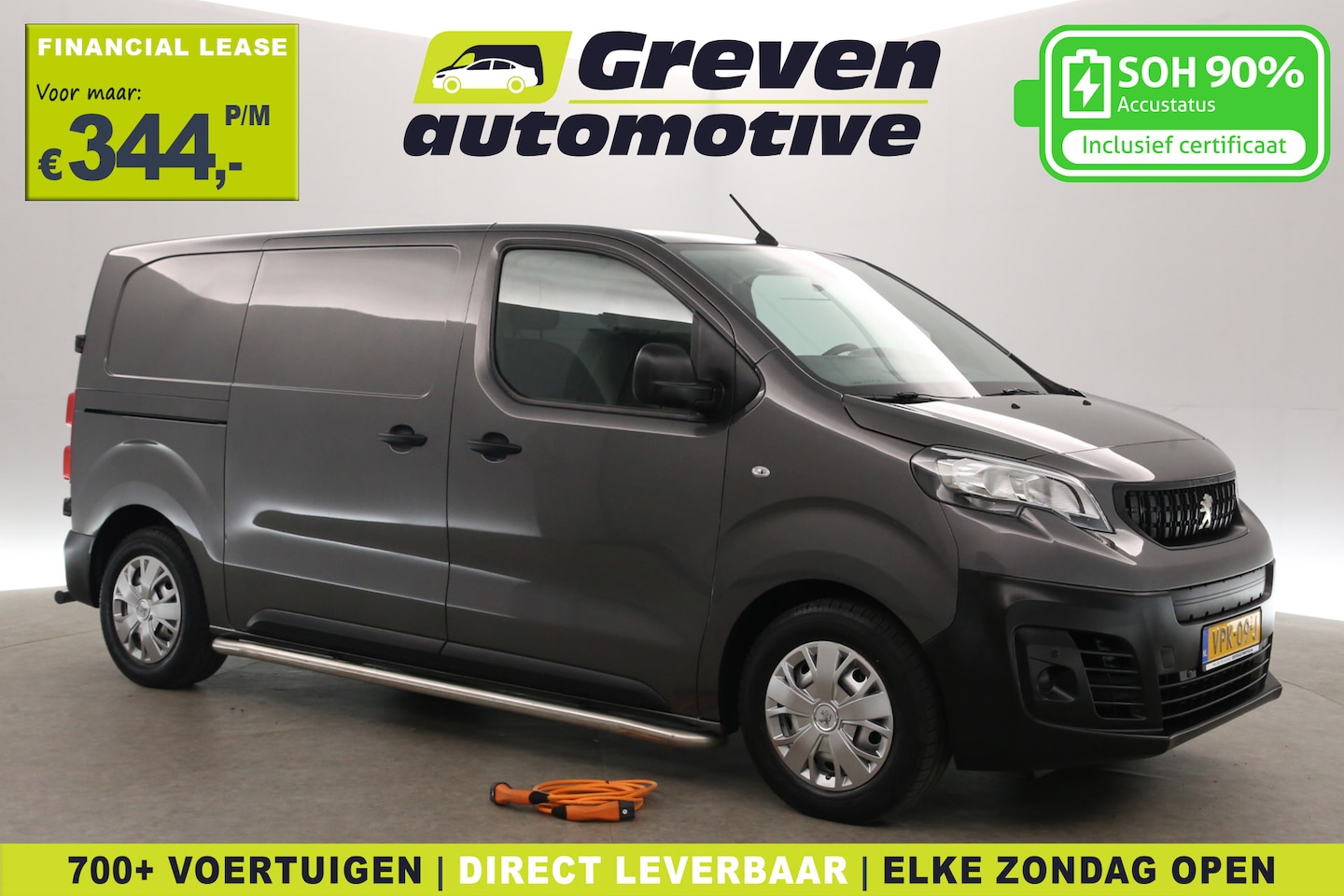 Peugeot Expert - Elektrisch 75 kWh L2H1 | Snelladen | SOH 90% | Airco | Cruise | Camera | Carplay | Parkeer - AutoWereld.nl