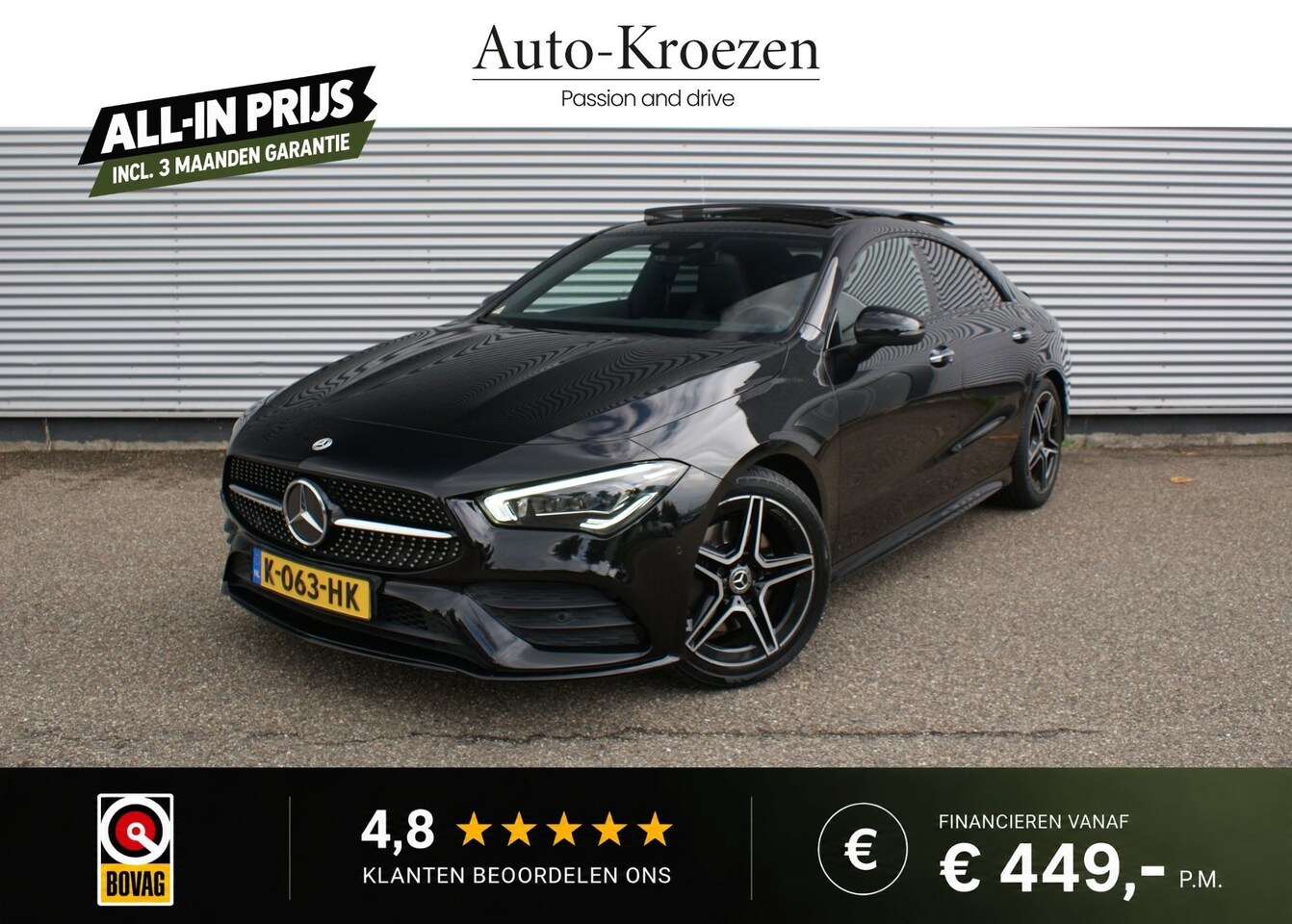 Mercedes-Benz CLA-Klasse - 200 ///AMG Pakket | Pano | Sfeer | Org NL | Night Pakket | Carplay - AutoWereld.nl
