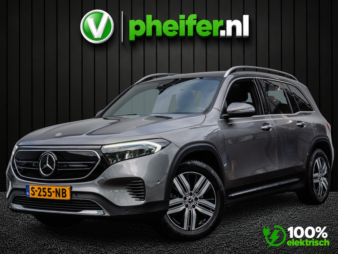 Mercedes-Benz EQB - 250 Luxury Line 7p. 67 kWh SOH 97% Panoramadak/ Leer/ Adapt. cruise/ Memory/ Camera/ Sfeer - AutoWereld.nl