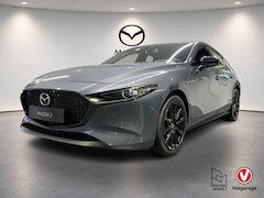 Mazda 3 - 3 2.5 e-SkyActiv-G M Hybrid 140 Homura | NIEUW TE REGISTREREN | ACHTERUITRIJCAMERA | 18 IN