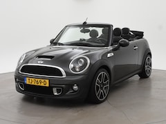 MINI Cabrio - 2.0 SD 143 PK DIESEL CHILI + STOELVERW. | LEDER | BI-XENON | 17 INCH | NAVIGATIE