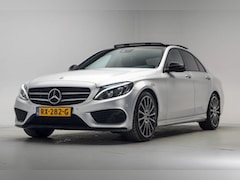 Mercedes-Benz C-klasse - 180 AMG Sports Edition Night Aut. [ Panorama Burmester Leder Camera Navi ]