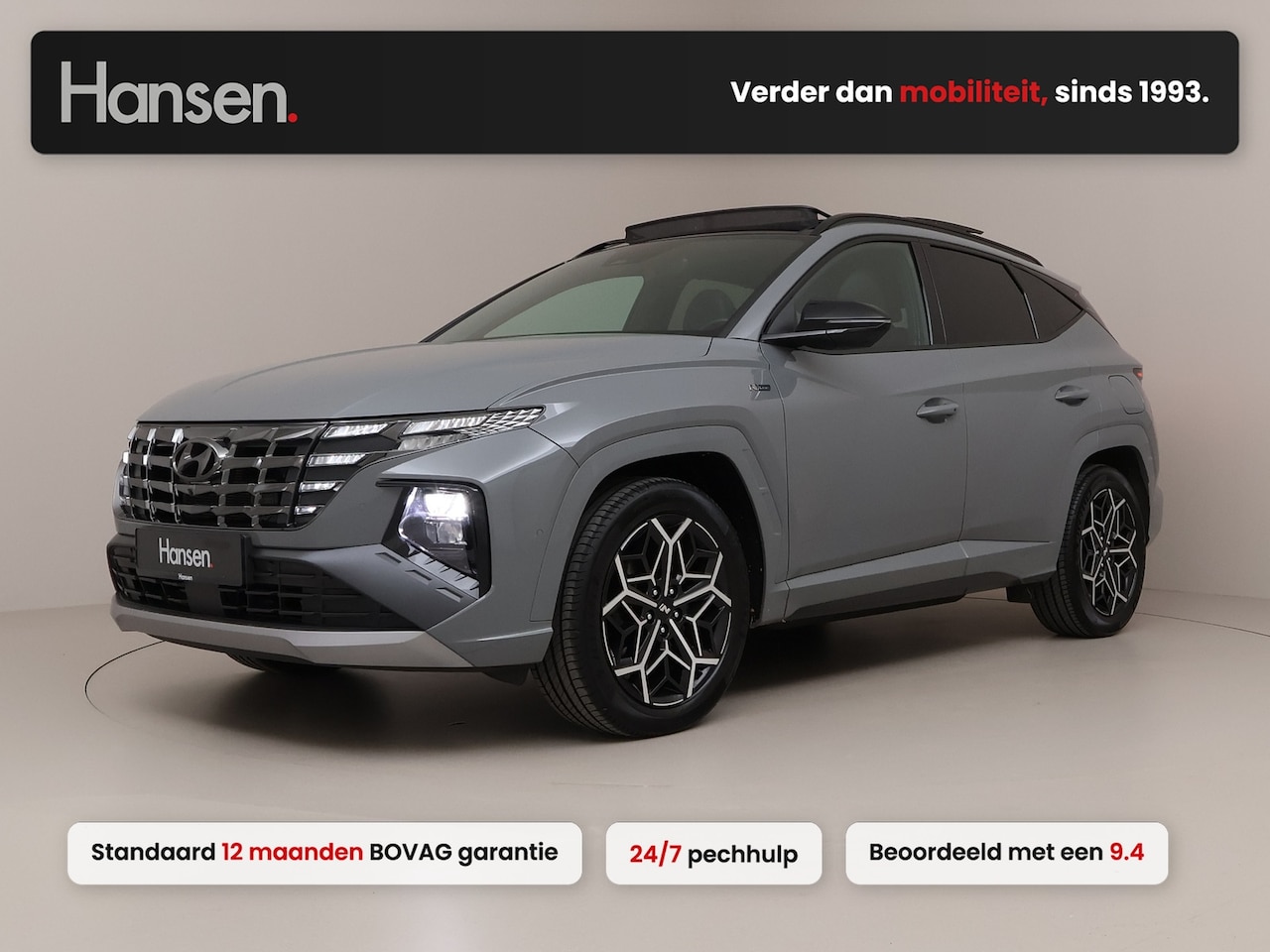 Hyundai Tucson - 1.6 T-GDI PHEV N Line Sky 4WD I Panoramadak I Krell I 360 Camera I Memory I Elek. Stoelen - AutoWereld.nl
