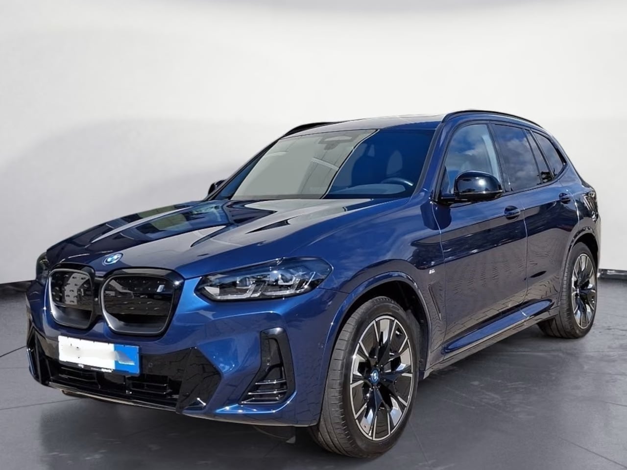 BMW iX3 - M-SPORT 80 kWh (210kW/286pk) ** LED, LEDER, PANO, TREKH, VERW. STUUR, 20-inch LMV ** 1e EI - AutoWereld.nl