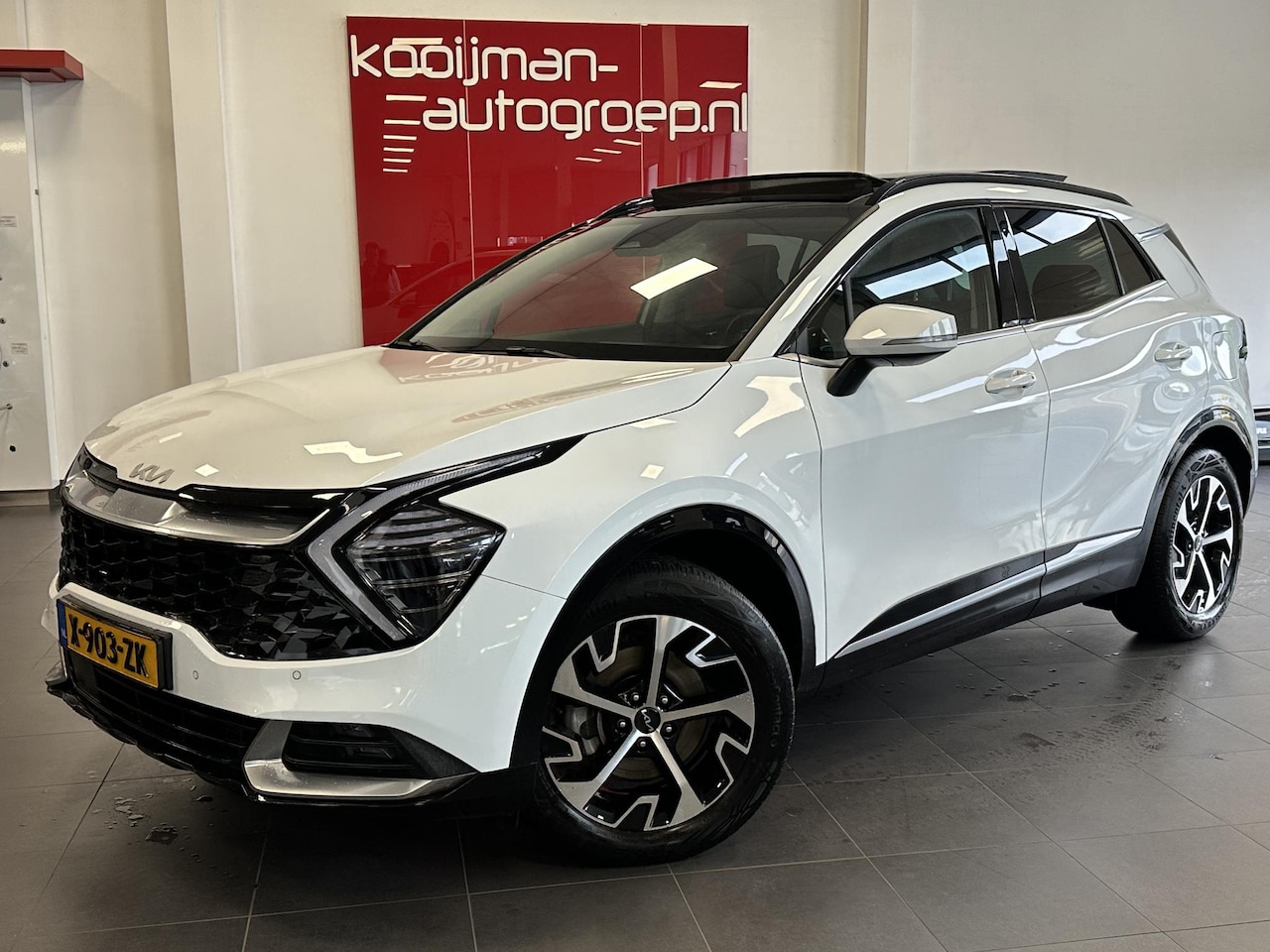 Kia Sportage - 1.6 T-GDi Hybrid DynamicPlusLine 1e eigenaar, veel luxe, dealeronderhouden! - AutoWereld.nl