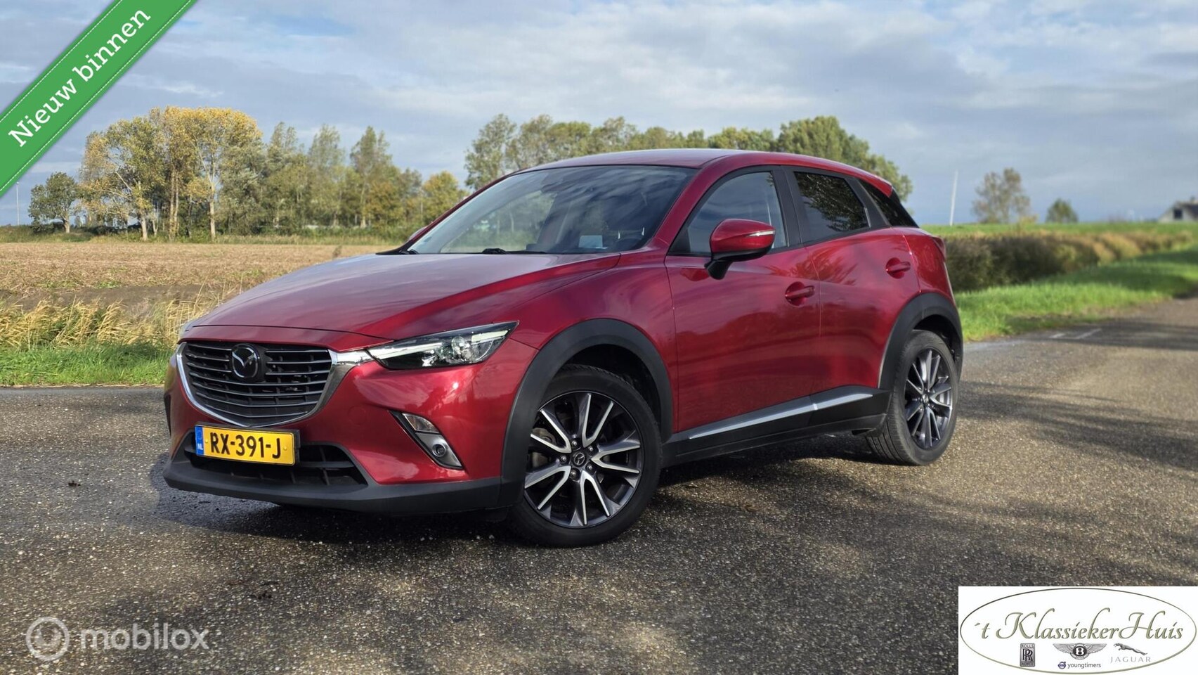 Mazda CX-3 - 2.0 SkyActiv-G 120 GT-Luxury - AutoWereld.nl