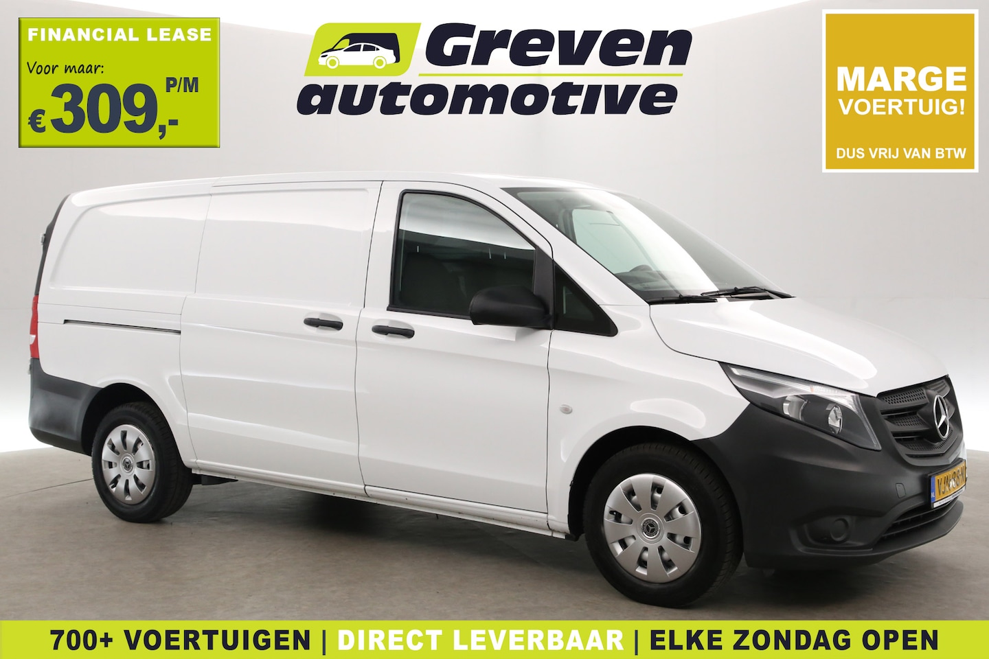 Mercedes-Benz Vito - 114 CDI Lang | Marge | Airco | Cruise | Trekhaak | Elektrpakket - AutoWereld.nl