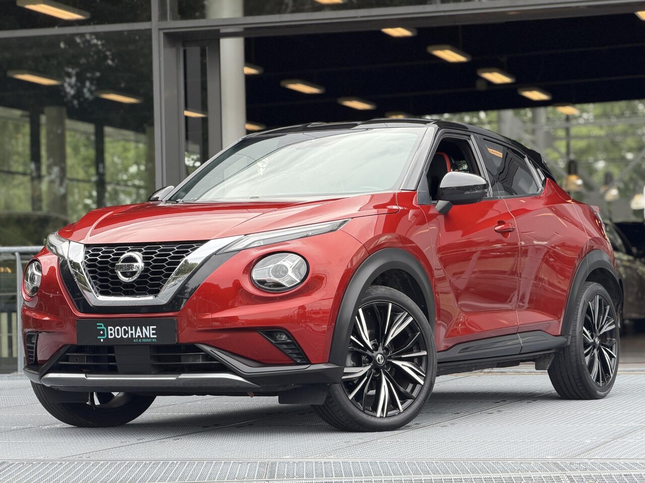 Nissan Juke - 1.0 DIG-T N-Design Automaat 117PK | Adaptieve Cruise Control | Stoelverwarming | Leder | B - AutoWereld.nl