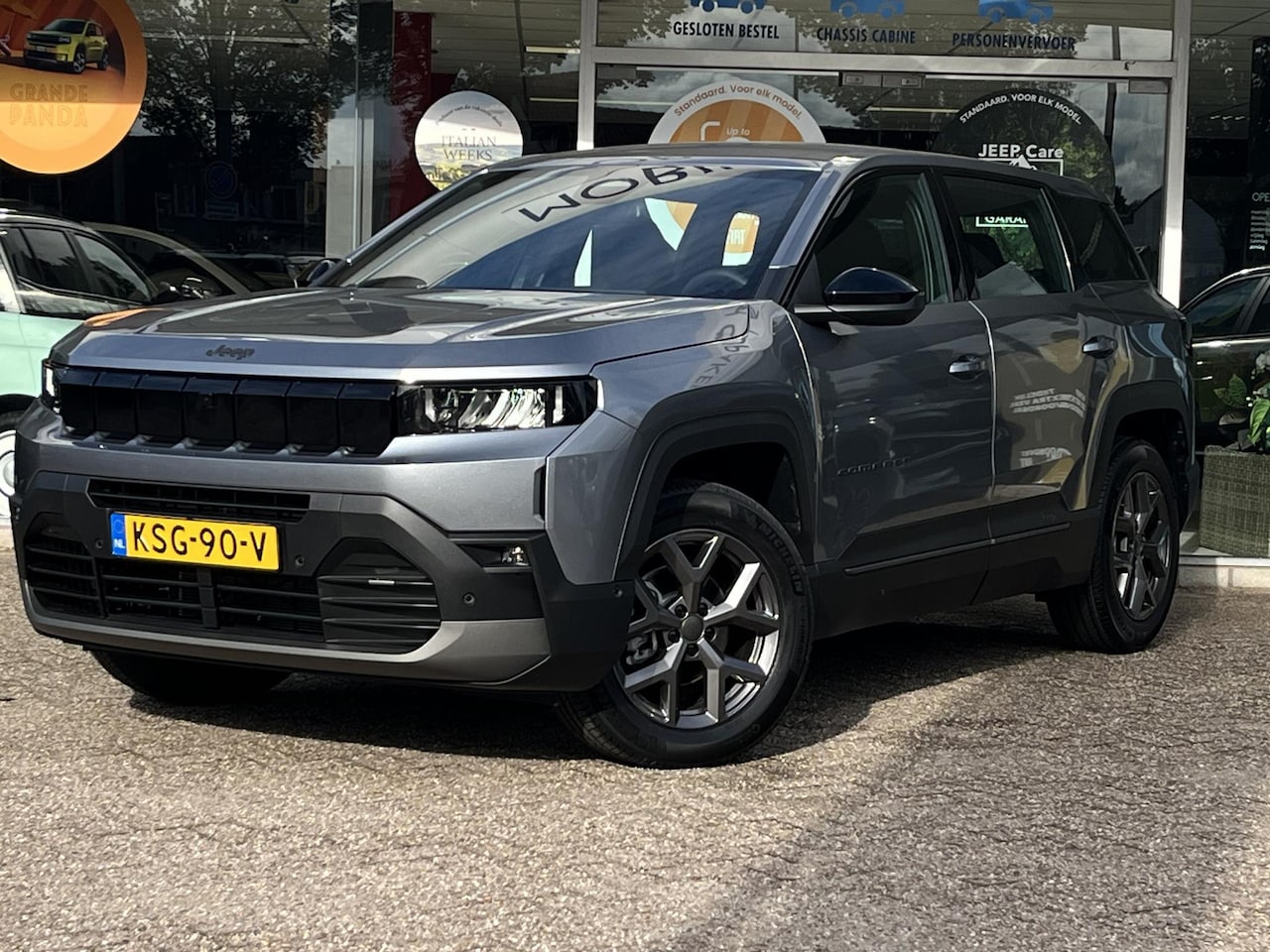 Jeep Compass - 1.2 e-Hybrid Altitude | Apple/Android | Adaptive cruise control | 360* camera - AutoWereld.nl