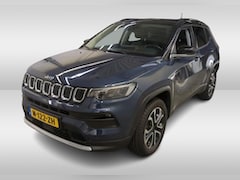 Jeep Compass - 4xe 190PK Plug-in Hybrid Limited Lease Ed./ Pdc+Camera / 1/2Leder / Airco-ecc./ Stoel-Stuu
