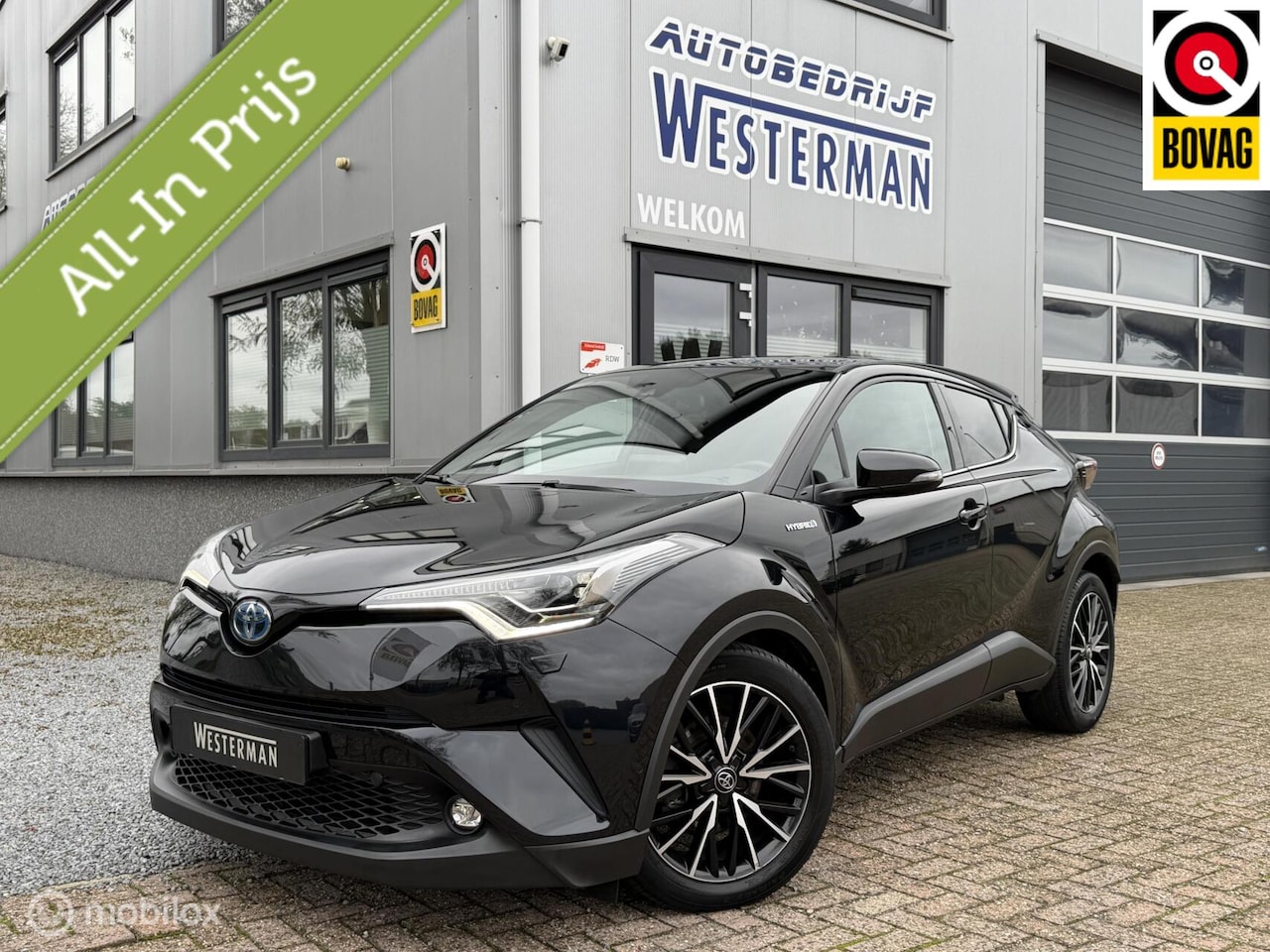 Toyota C-HR - 1.8 Hybrid Executive Ultimate Leer Navi Trekh. JBL 18"Lmv etc. - AutoWereld.nl
