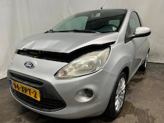 Ford Ka - 1.2 Titanium X start/stop Schadeauto - Auto start rijd goed - voor en achter schade
