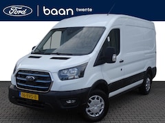 Ford E-Transit - L2H2 Trend 68 kWh laadvloer hout | pass. airbag | blis | camera | frozen white | uit voorr