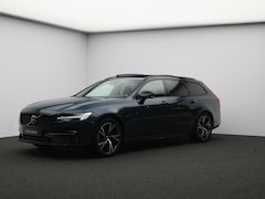 Volvo V90 - 2.0 T6 Plug-in hybrid AWD Ultimate Dark Panorama dak, 360 graden camera, Head-up display