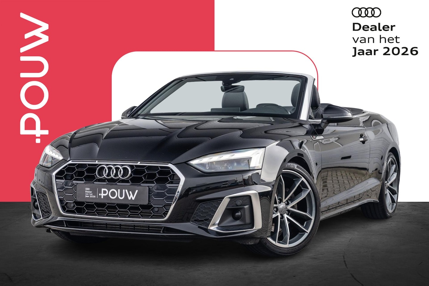 Audi A5 Cabriolet - 40 TFSI 204pk S edition | Stoelverwarming | Apple Carplay/Android Auto | Alcantara interie - AutoWereld.nl