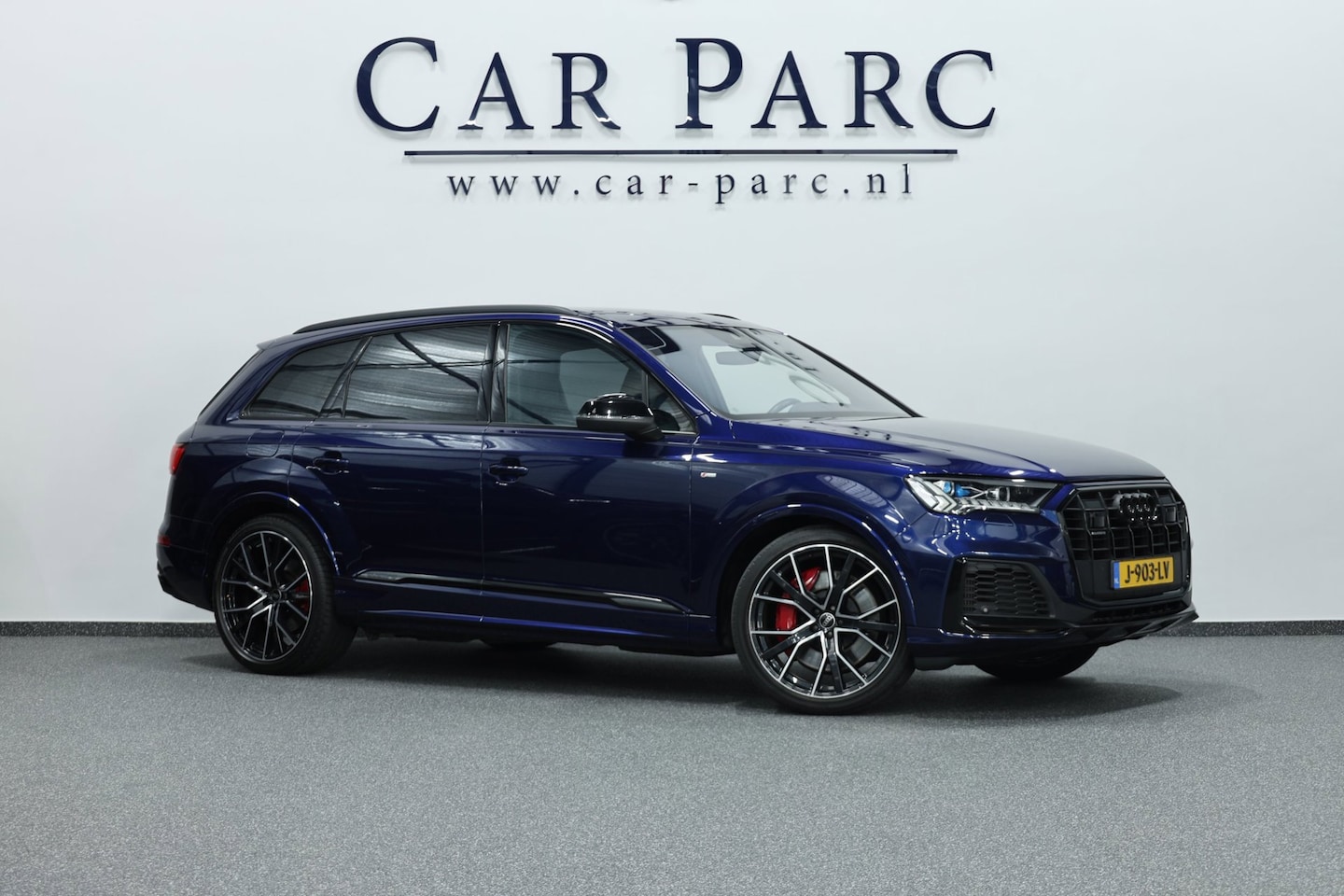 Audi Q7 - 60 TFSI e quattro Competition 456+PK 3x S-LINE/BOSE/SFEER/LUCHT/RS ZETELS+S.VERWARMING/22" - AutoWereld.nl