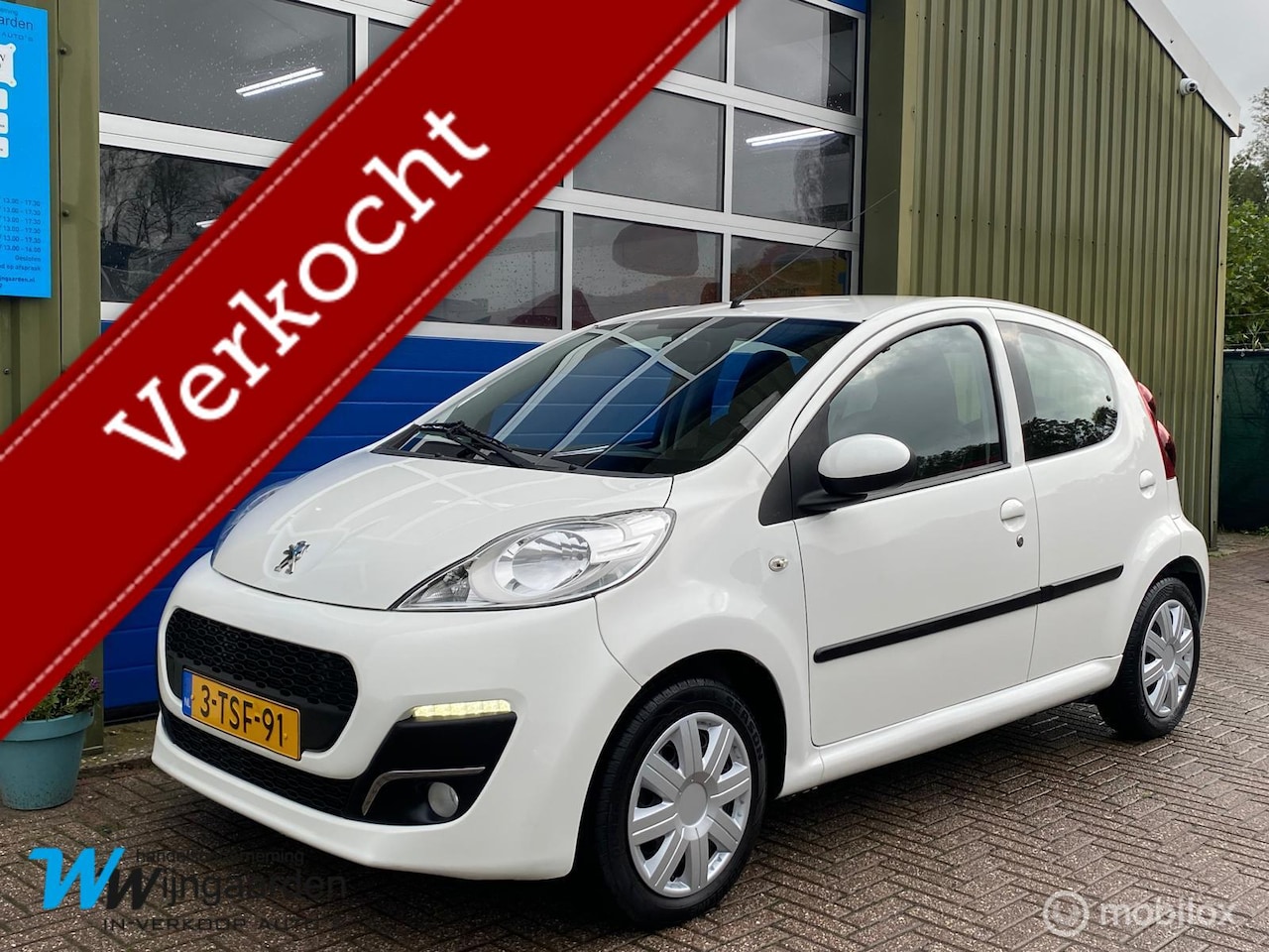 Peugeot 107 - 1.0 Active|Led dagrijverlichting|5-deurs|Airco| - AutoWereld.nl