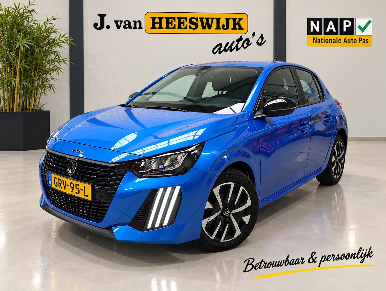 Peugeot 208 - 1.2 PureTech 75 Active Parkeer sensoren | Airco | Cruise controle | Led verlichting. - AutoWereld.nl