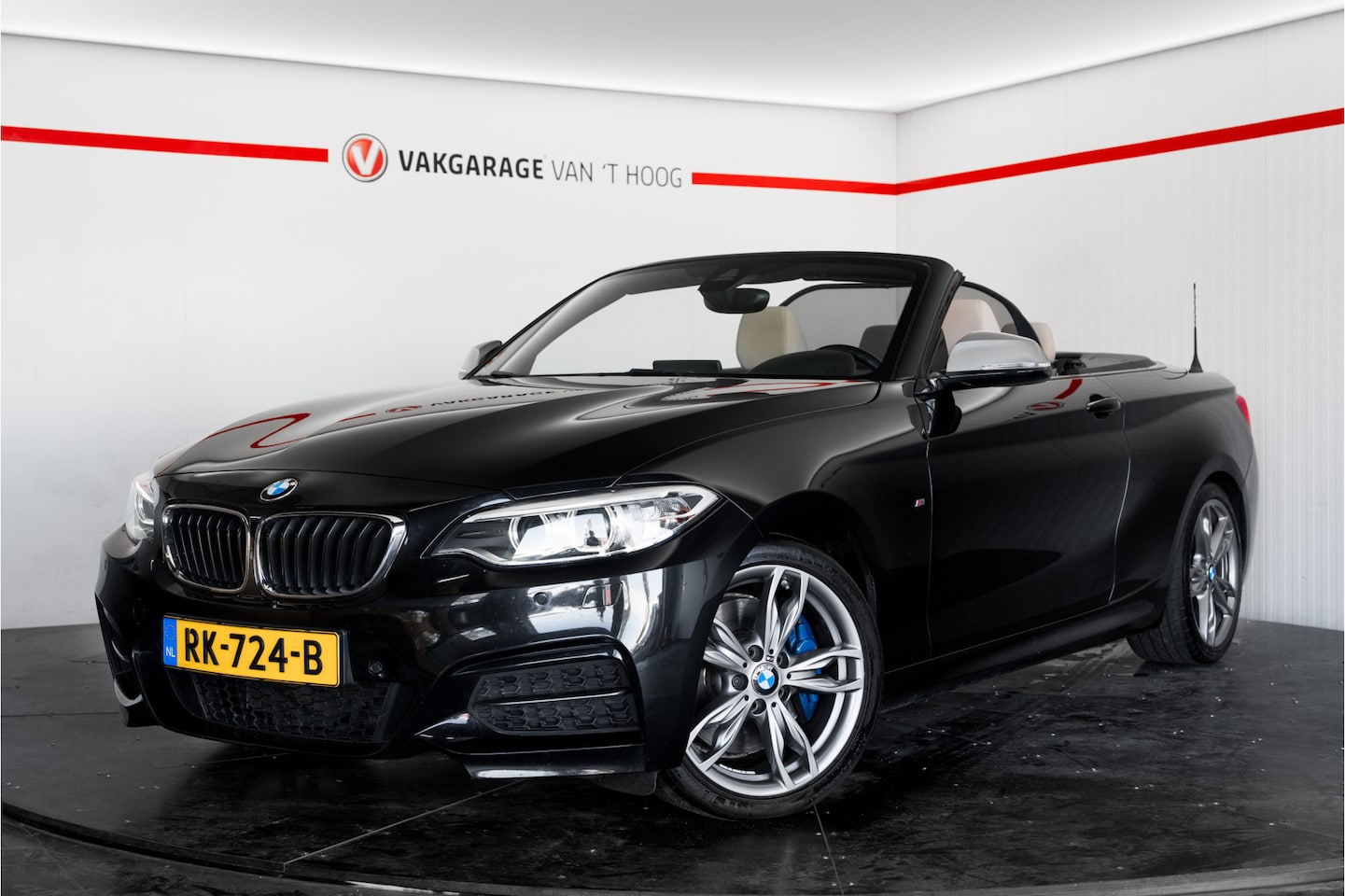 BMW 2-serie Cabrio - M240i xDrive High Executive |H&Kaudio|Camera|Leder - AutoWereld.nl