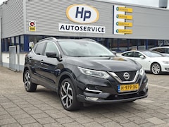 Nissan Qashqai - 1.3 DIG-T Tekna Panoramadak Carplay Trekhaak 360Camera Keyless 19inch LM Cruise & Climate