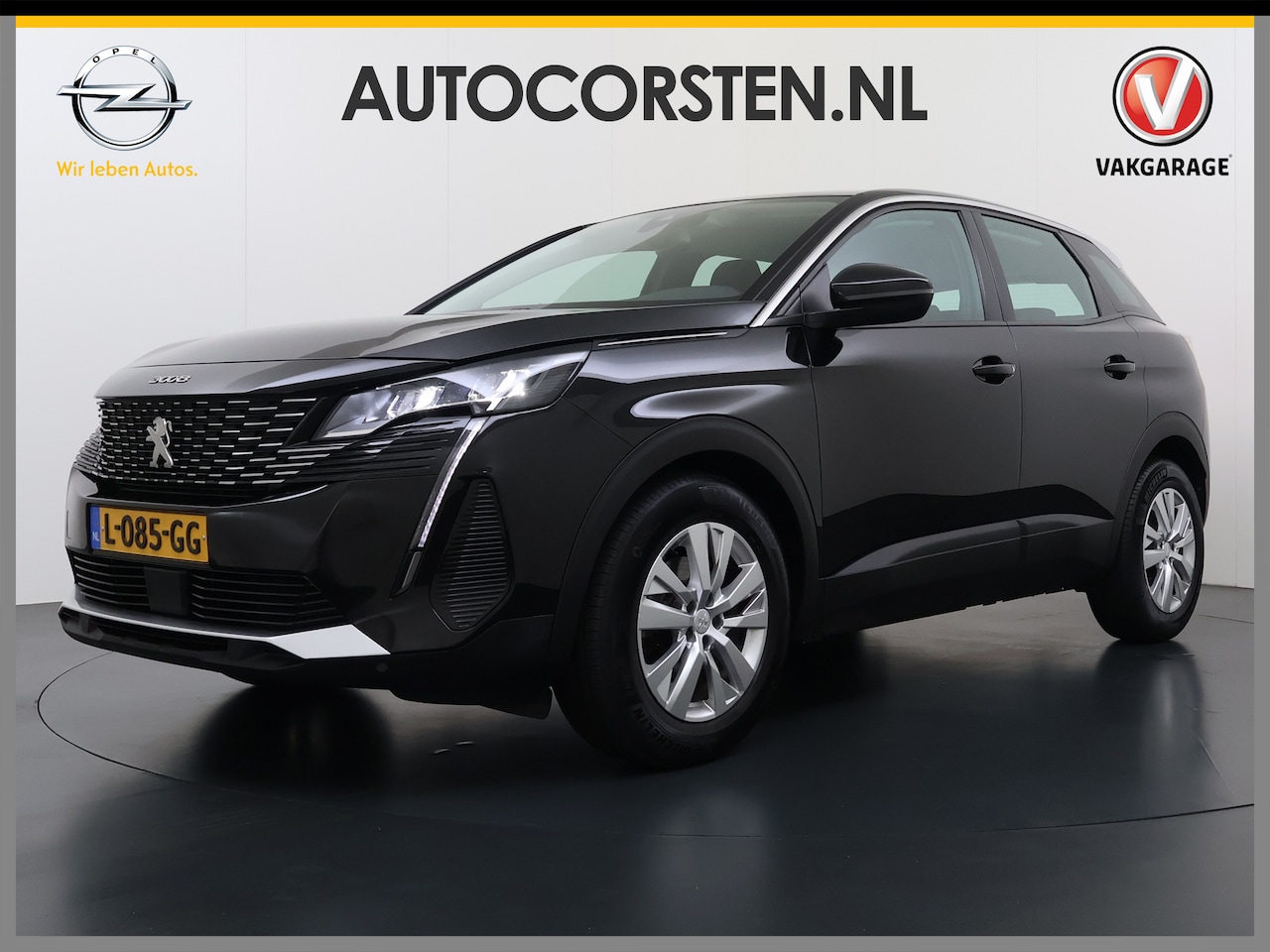 Peugeot 3008 - 131PK Trekhaak 3D-Navi 360°Camera Apple Carplay Android Auto Navi Ecc Active Pack Pdc Blue - AutoWereld.nl