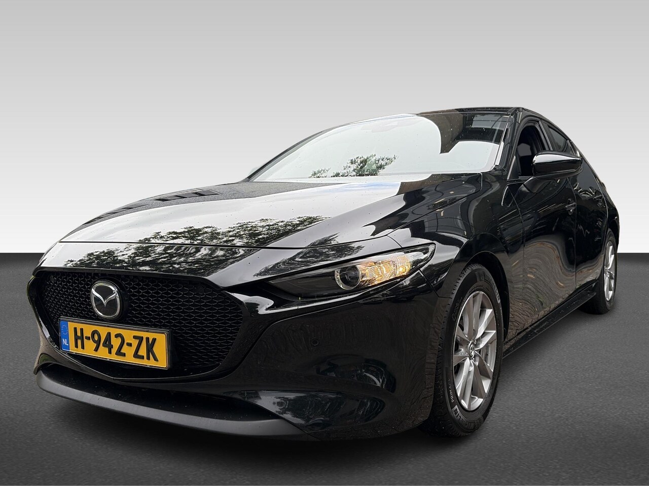 Mazda 3 - 2.0 e-SkyActiv-X M Hybrid 180 Comfort met Bose | Achteruitrijcamera | Buitenspiegels verwa - AutoWereld.nl