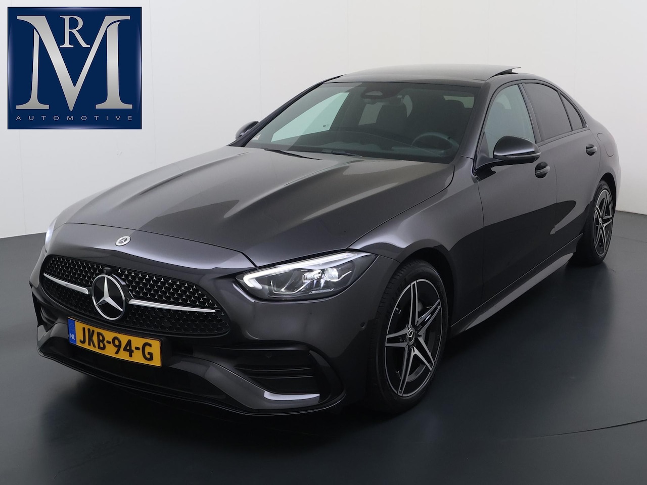 Mercedes-Benz C-klasse - C300 e Business Solution AMG ORIG. NL NAP| EERSTE EIGENAAR| PANO| MEMORY STOELEN| 360 CAME - AutoWereld.nl