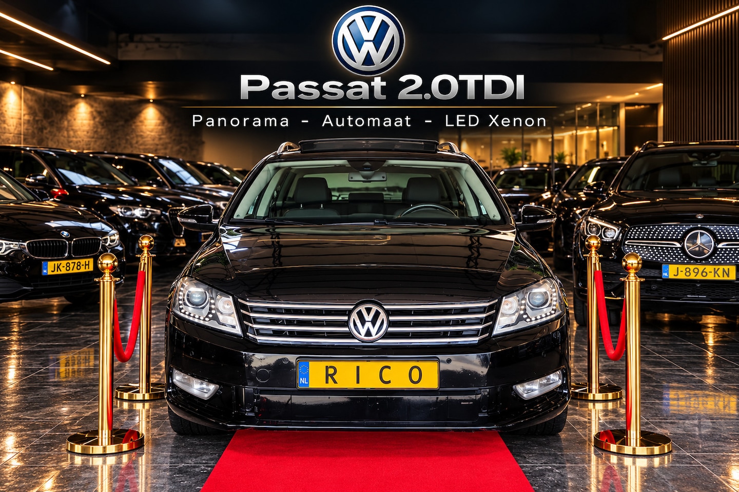 Volkswagen Passat Variant - 2.0 TDI DSG HIGHLINE PANO FACELIFT FULL 2014! - AutoWereld.nl