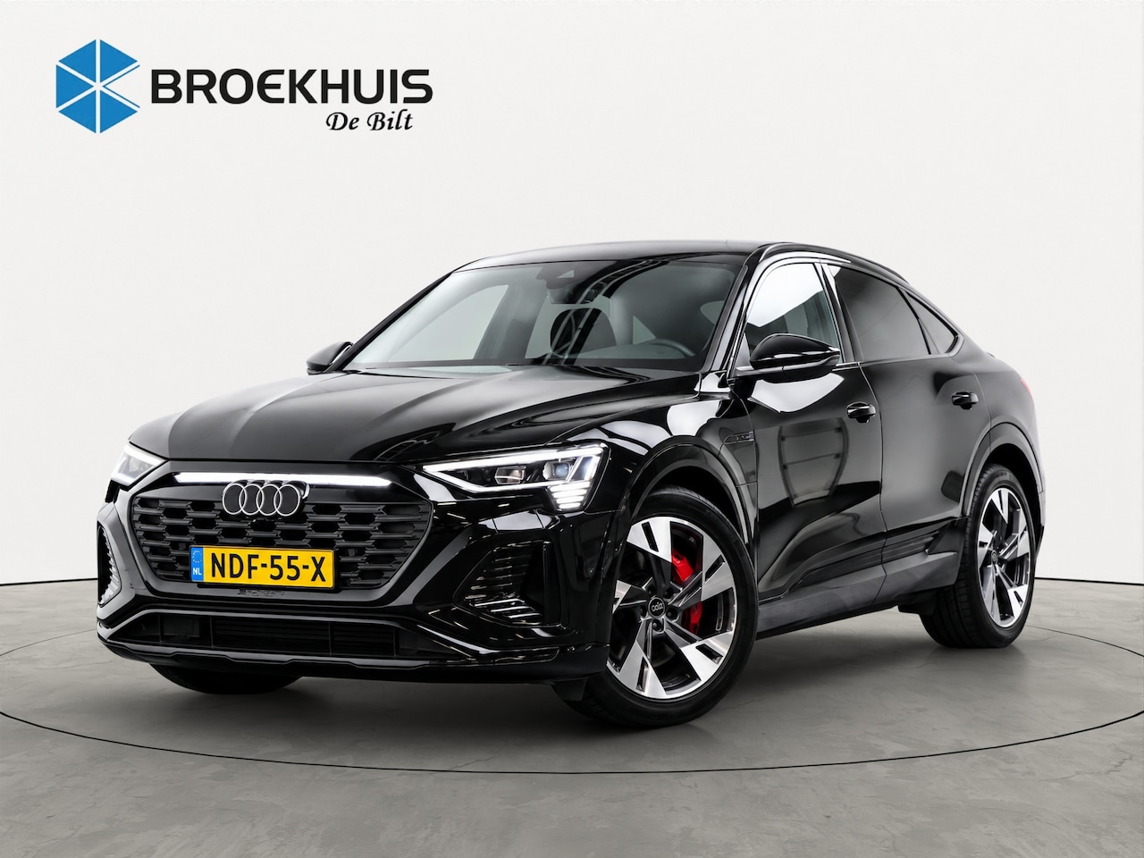 Audi Q8 Sportback e-tron - 50 quattro S Edition 95 kWh | 360° CAMERA | LUCHTVERING | DODE HOEK | HALF LEDER | CRUISE - AutoWereld.nl