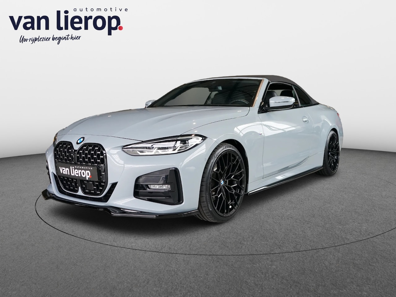BMW 4-serie Cabrio - 420i M-SPORT | BROOKLYN GREY | WIDESCREEN - AutoWereld.nl