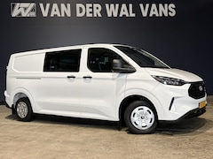 Ford Transit Custom - 2.0 TDCI L2H1 Dubbele Cabine Euro6 Airco | 6-Zits | Camera | Navigatie | LED | Apple Carpl