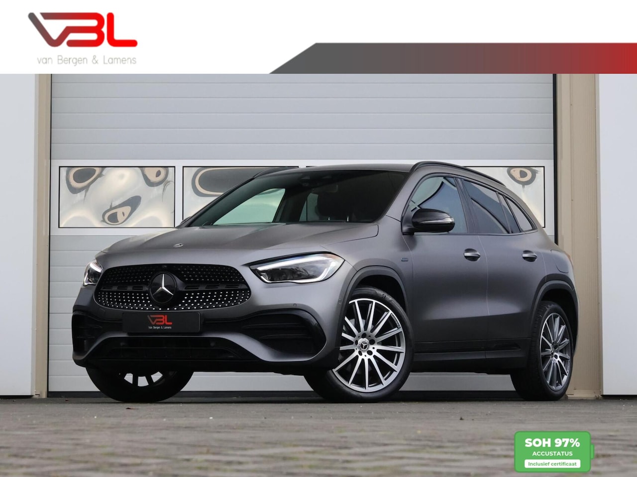 Mercedes-Benz GLA-Klasse - 250 e AMG Line | SOH 97% | Burmester | Ventilatie | - AutoWereld.nl