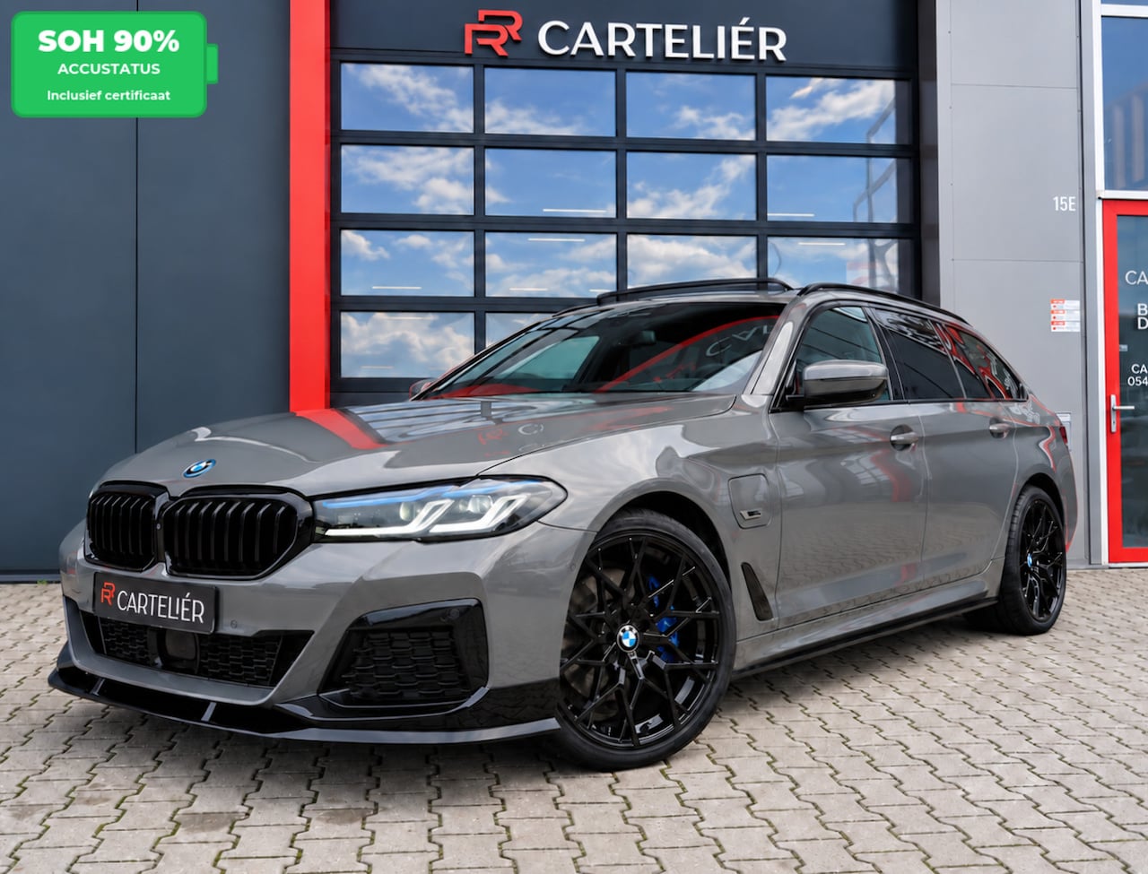 BMW 5-serie Touring - 530e M-Sport | 530e M-Sport | Laser | Pano | ACC | M5 Stoelen | SOH 90% | H&K | 360 Cam | - AutoWereld.nl