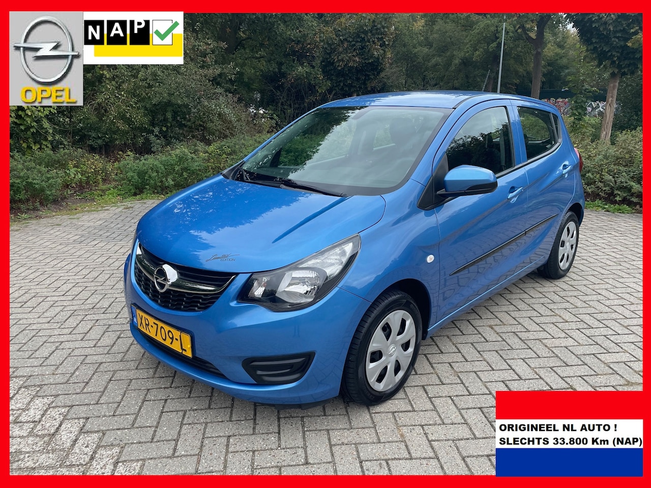 Opel Karl - 1.0 ecoFLEX Edition Uniek 33.725 KM (NAP) NL auto ! Rijklaar - AutoWereld.nl