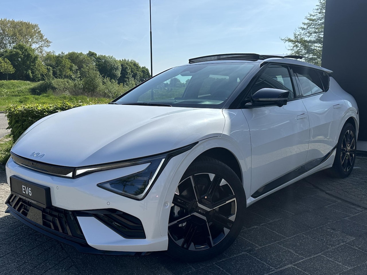 Kia EV6 - GT-Line Zeer complete Auto, Demo Korting!, Eerste Eigenaar, Schuif/Kanteldak , Lederen bek - AutoWereld.nl