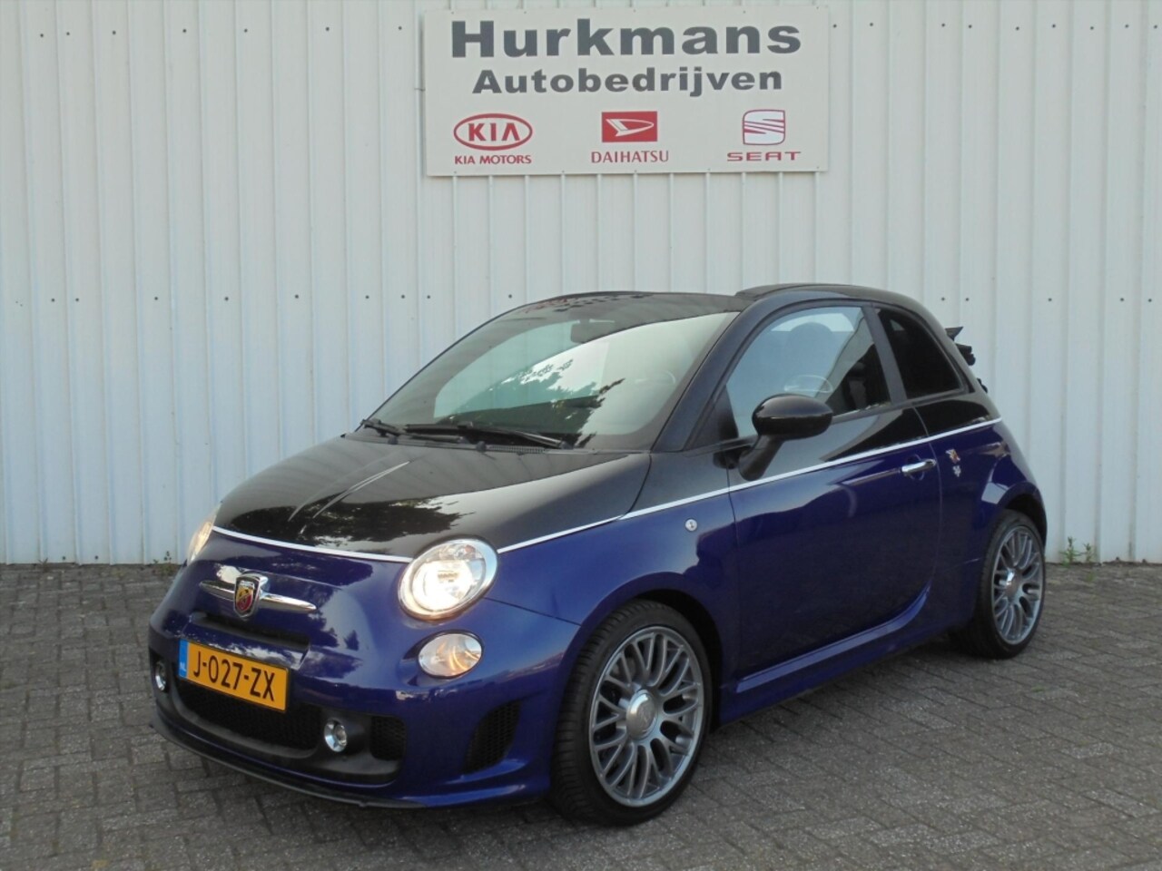 Fiat 500 Abarth - 1.4 595 CABRIO ZEER NETJES !! - AutoWereld.nl