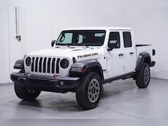 Jeep Gladiator - 3.6 V6 285 pk Rubicon Grijs Kenteken 2-Zits Navi Leder Zwart, Adapt. Cruise, Targa Dak, Tr